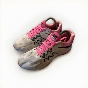 Nike Womens Zoom Winflo 3 Premium Size 9 White Pink Black Running Sneakers